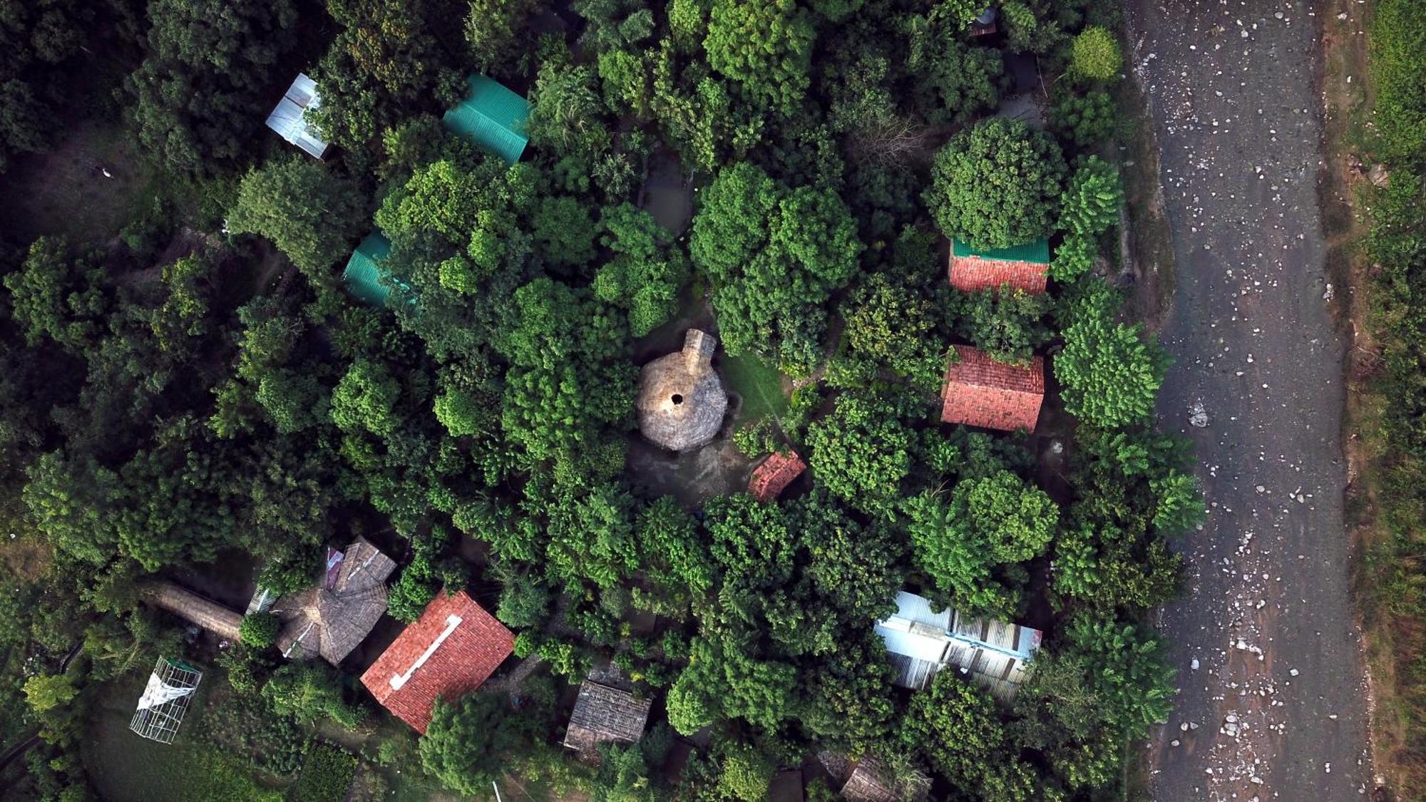 Hotel Camp Hornbill Corbett Rāmnagar Exterior foto