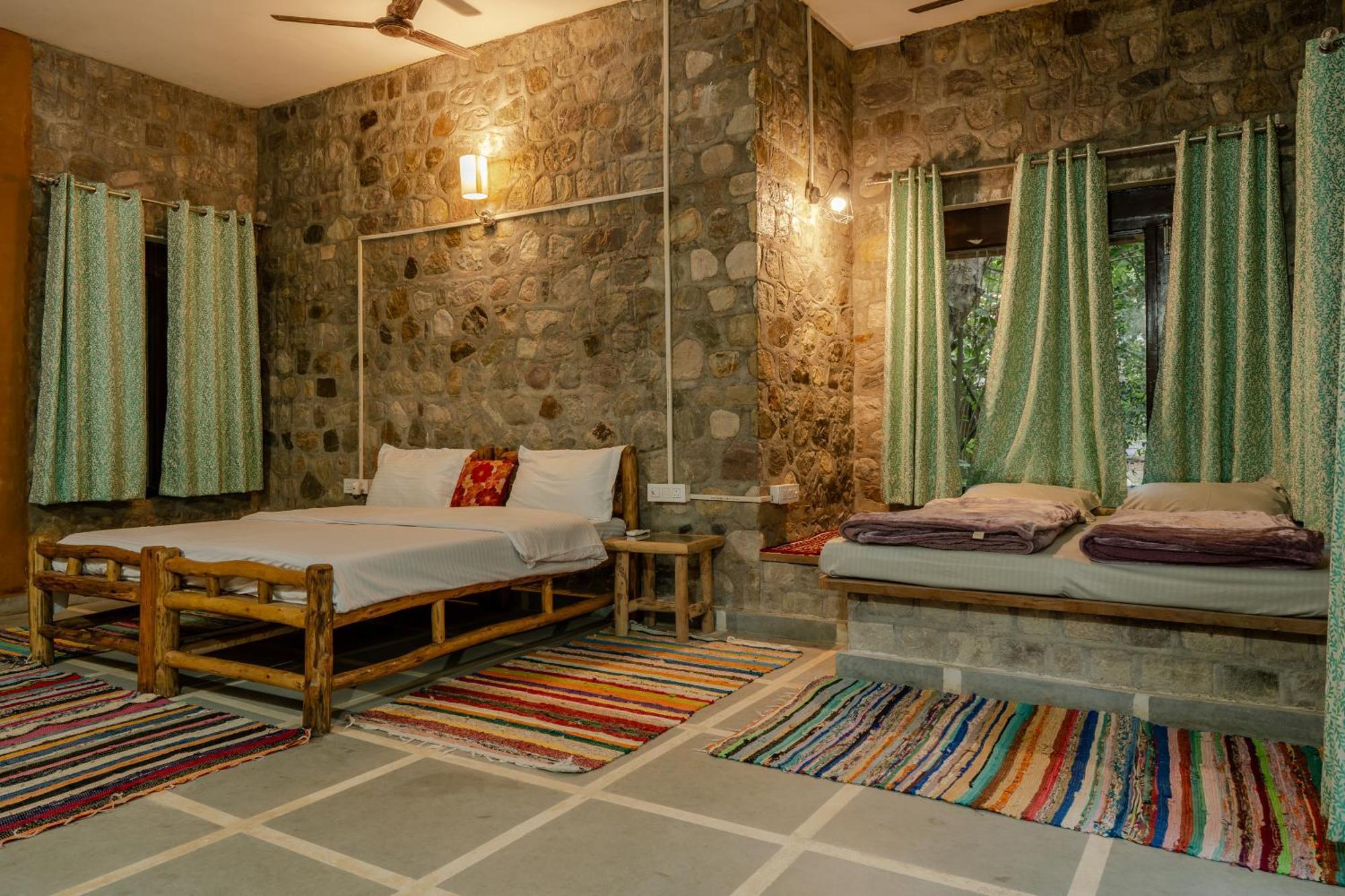 Hotel Camp Hornbill Corbett Rāmnagar Exterior foto