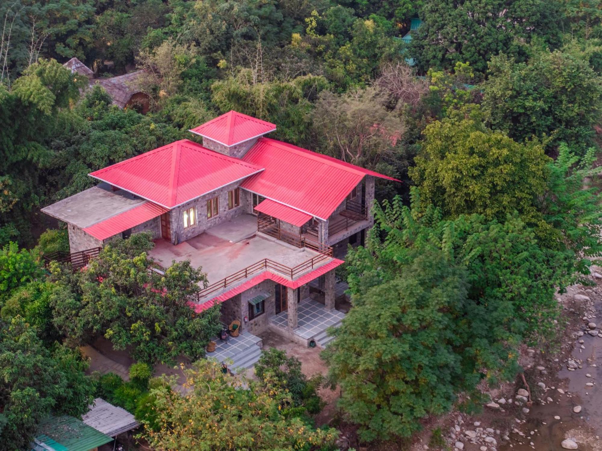 Hotel Camp Hornbill Corbett Rāmnagar Exterior foto